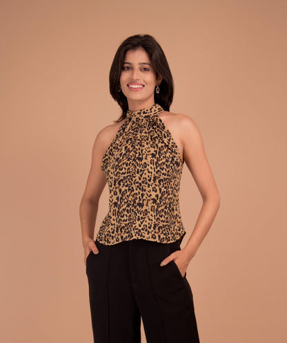 Savannah Luxe Halter Top