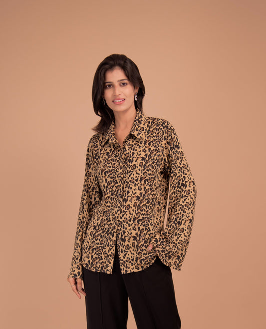 The Savanna Soirée Button-Down