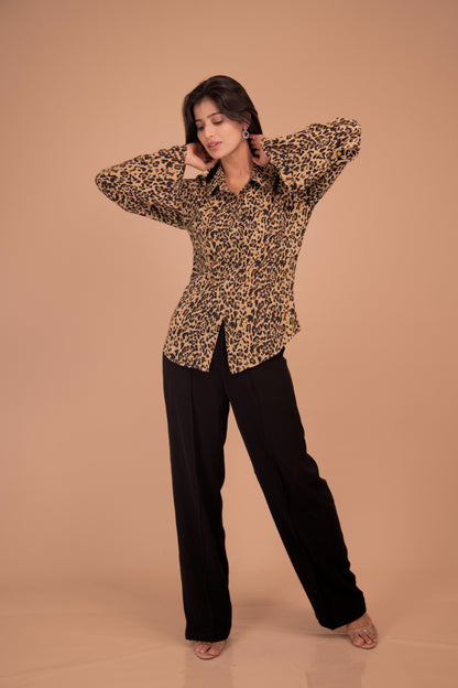 The Savanna Soirée Button-Down