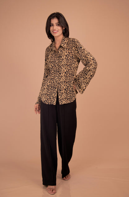 The Savanna Soirée Button-Down