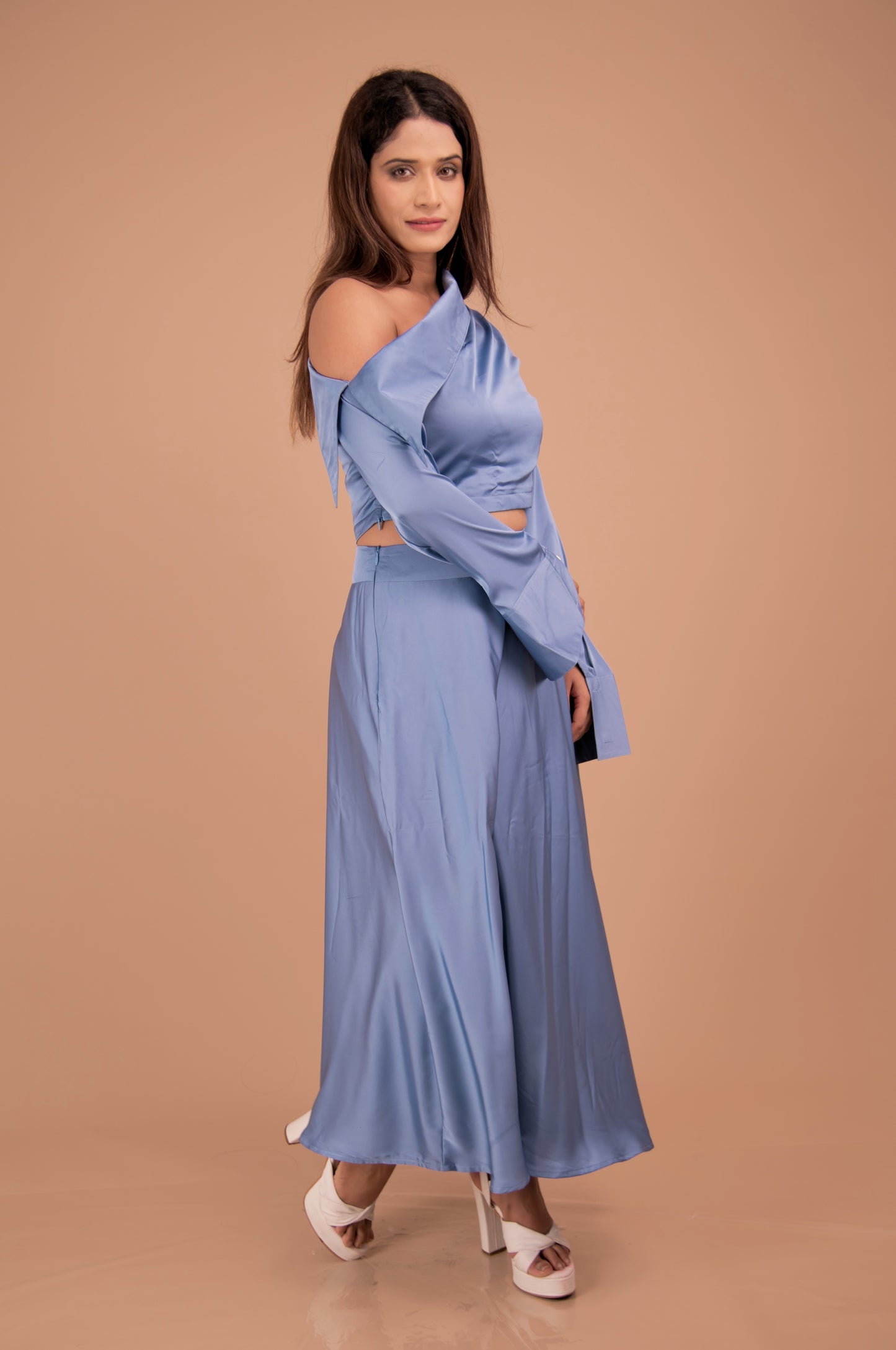 The Maison Fluidité Maxi Skirt