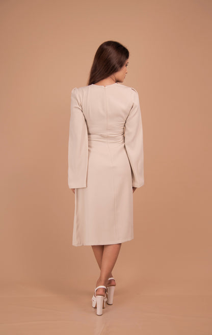 The Aurelia Cape Sleeve Dress