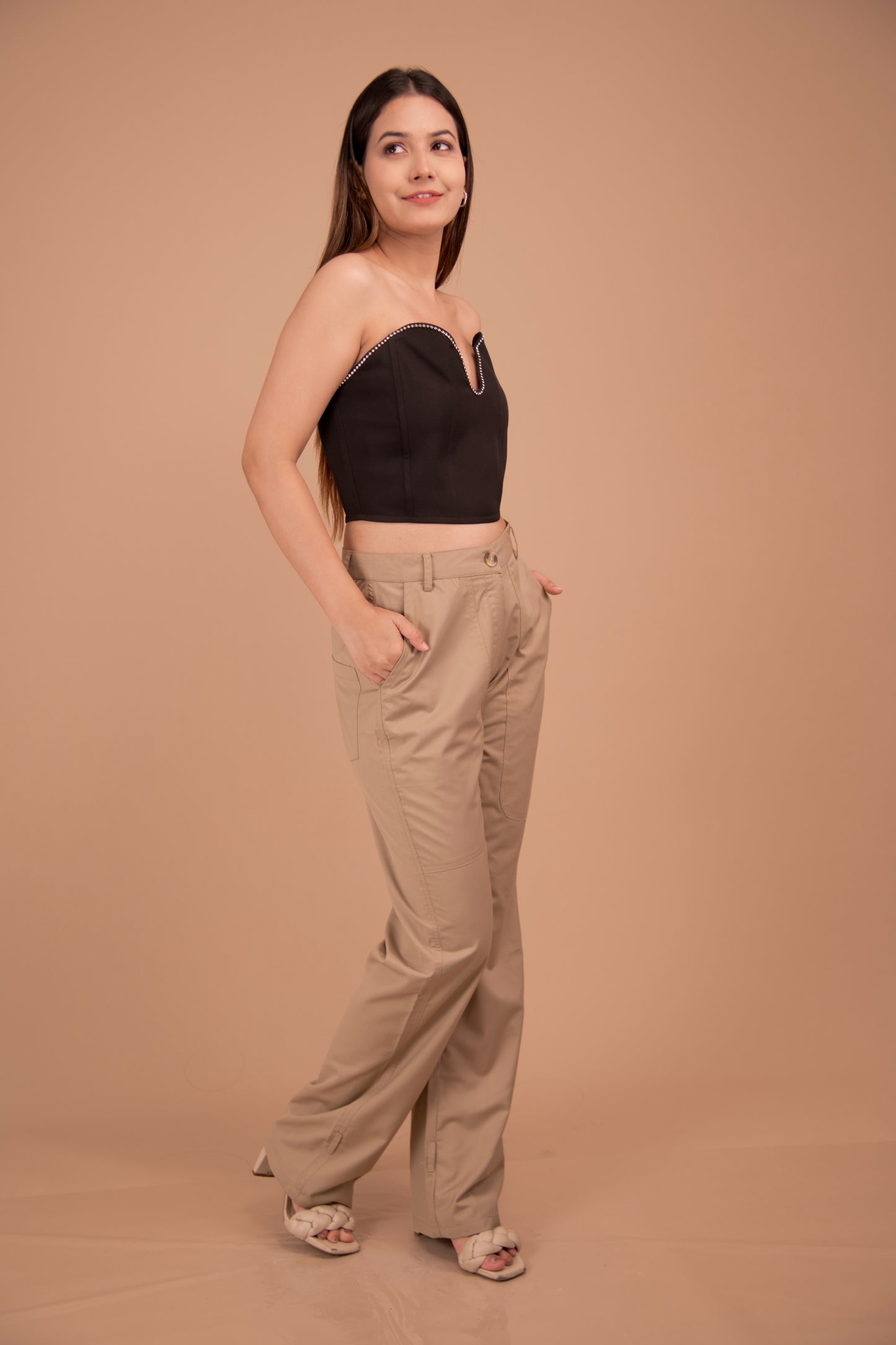 The Contour Cotton Tailored Trousers