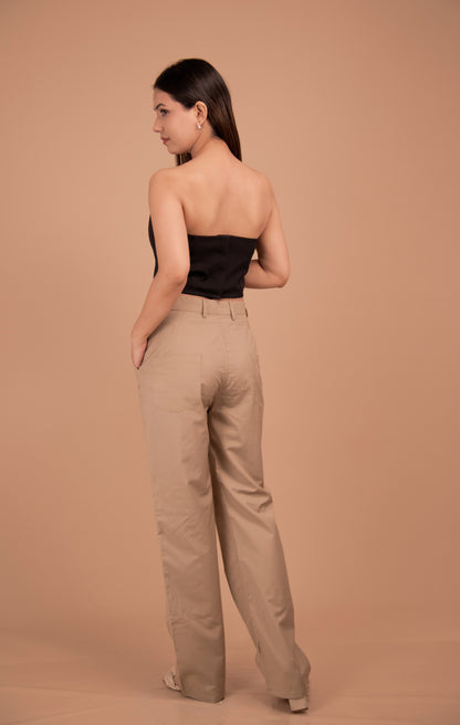 The Contour Cotton Tailored Trousers