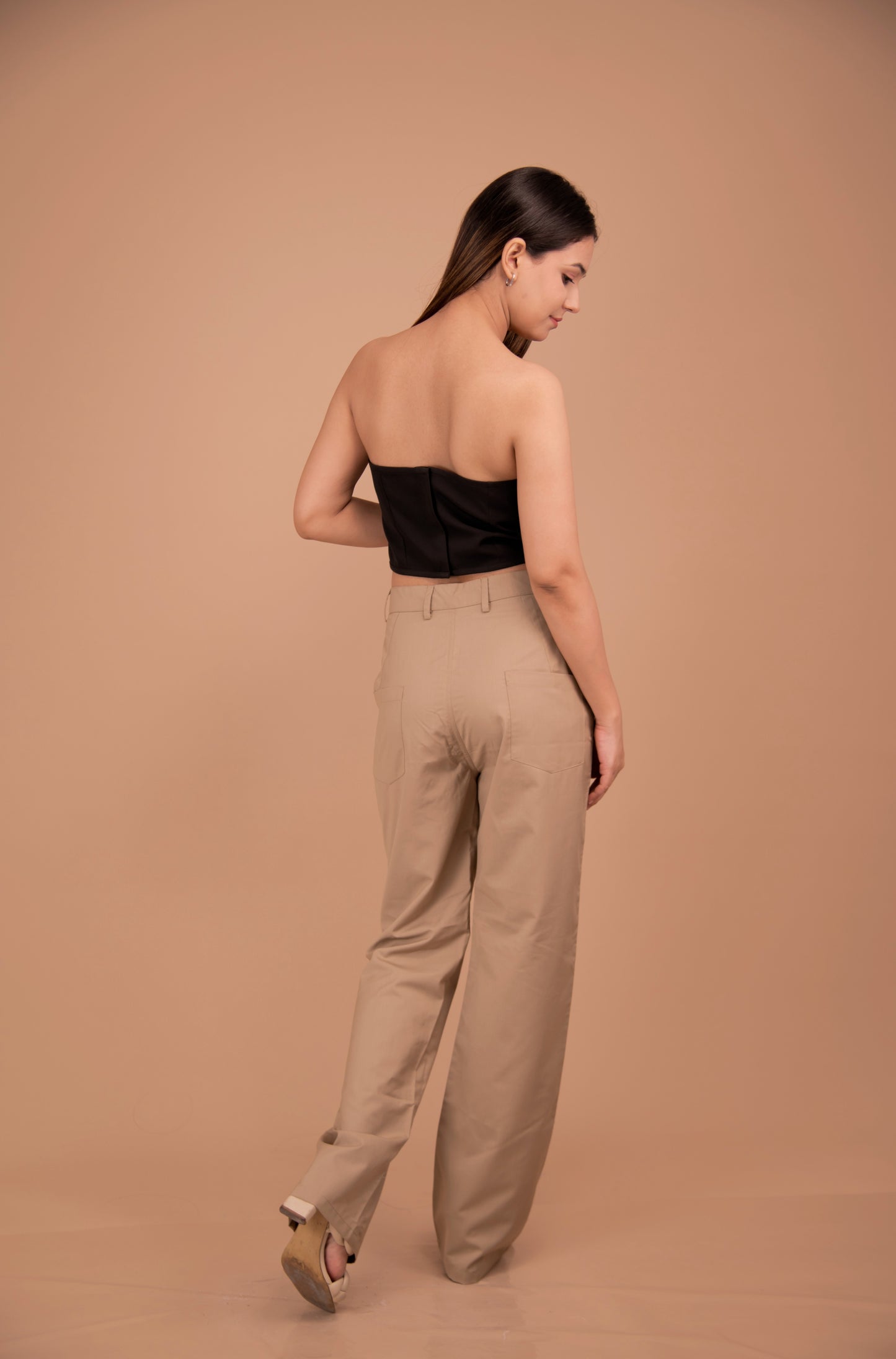 The Contour Cotton Tailored Trousers