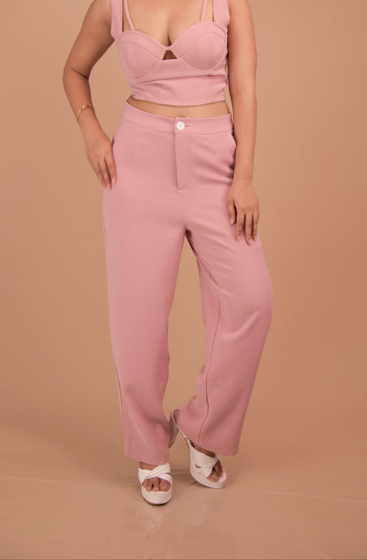 The Valeria Crepe Tailored Pants