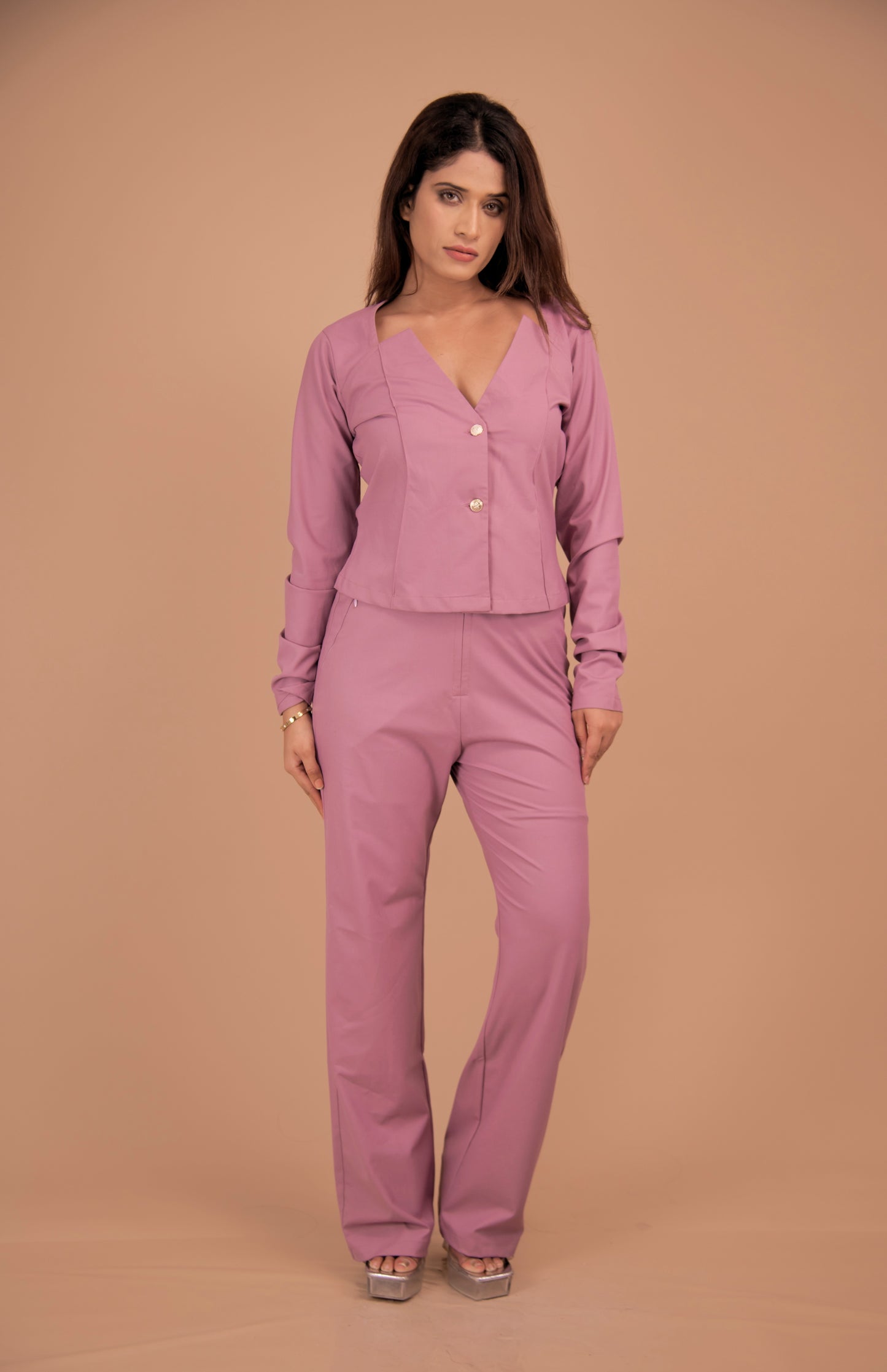 The Celeste Crepe Sculpted Pants