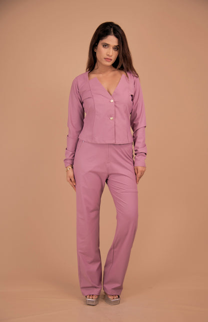 The Amara Mauve Tailored To