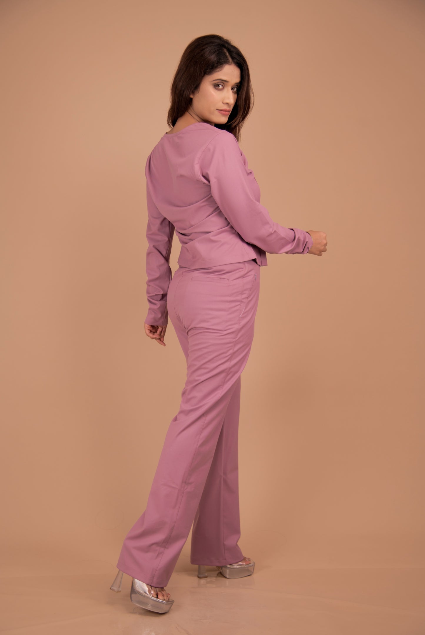 The Amara Mauve Tailored To