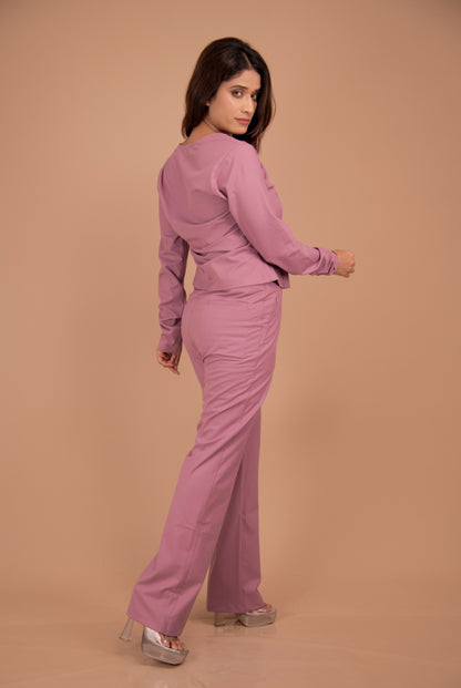 The Amara Mauve Tailored To