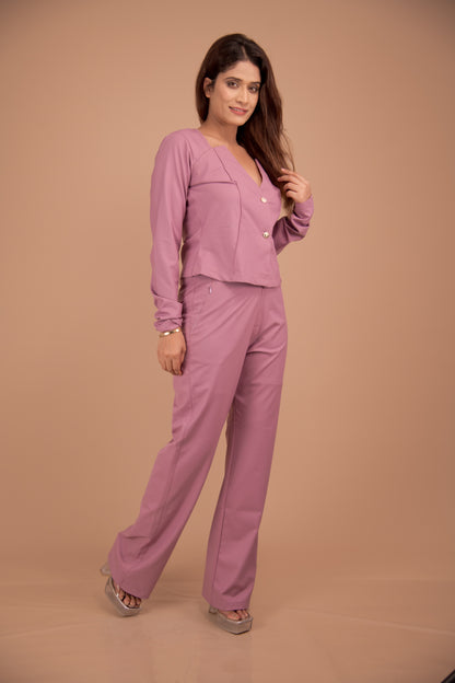 The Amara Mauve Tailored To