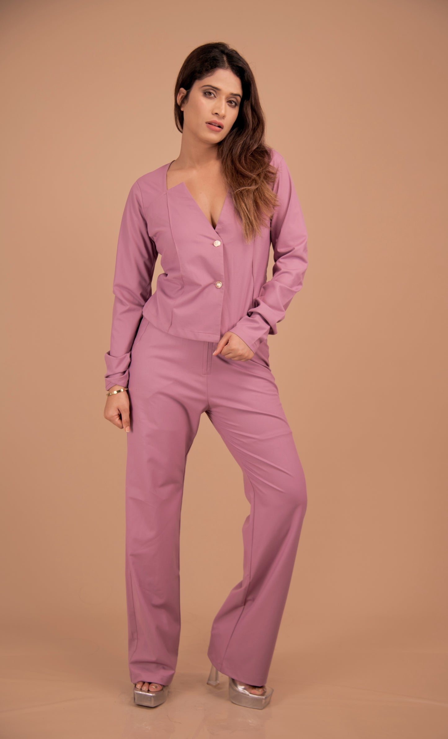 The Amara Mauve Tailored To