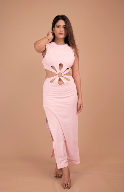 Elysian Silhouette Cutout Gown