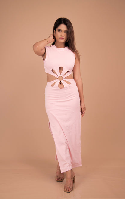 Elysian Silhouette Cutout Gown