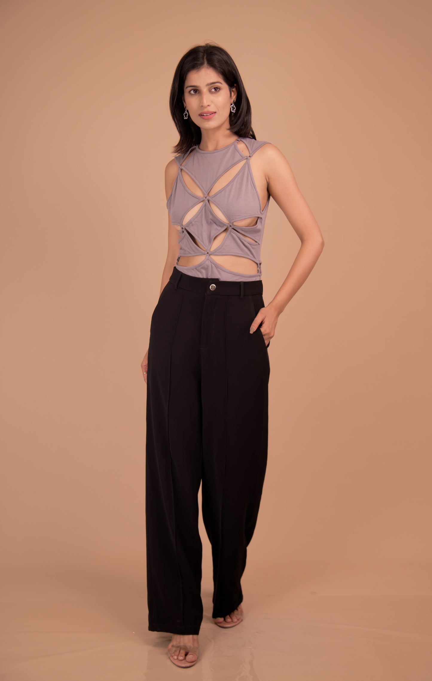Opulent Lattice Cutout Ensemble