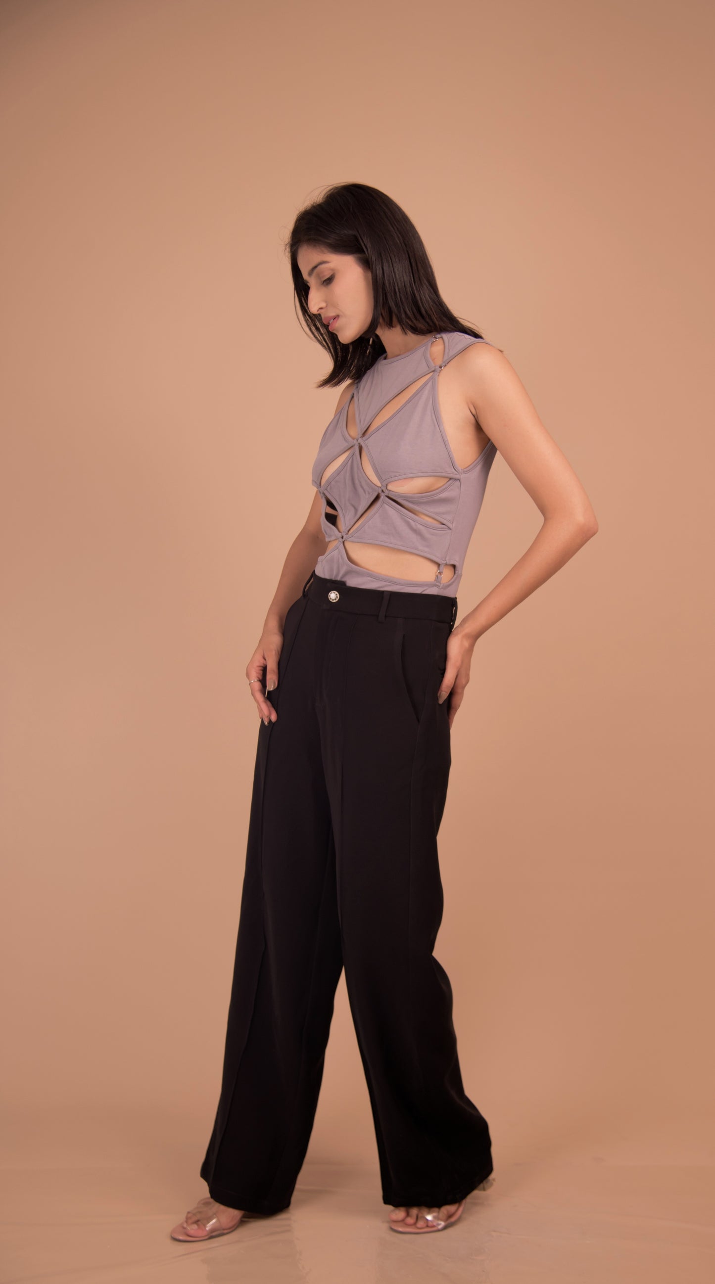 The Nova Interlace Cutout Top