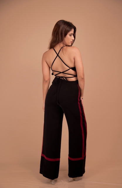 The Amara Luxe Crepe Statement Pants