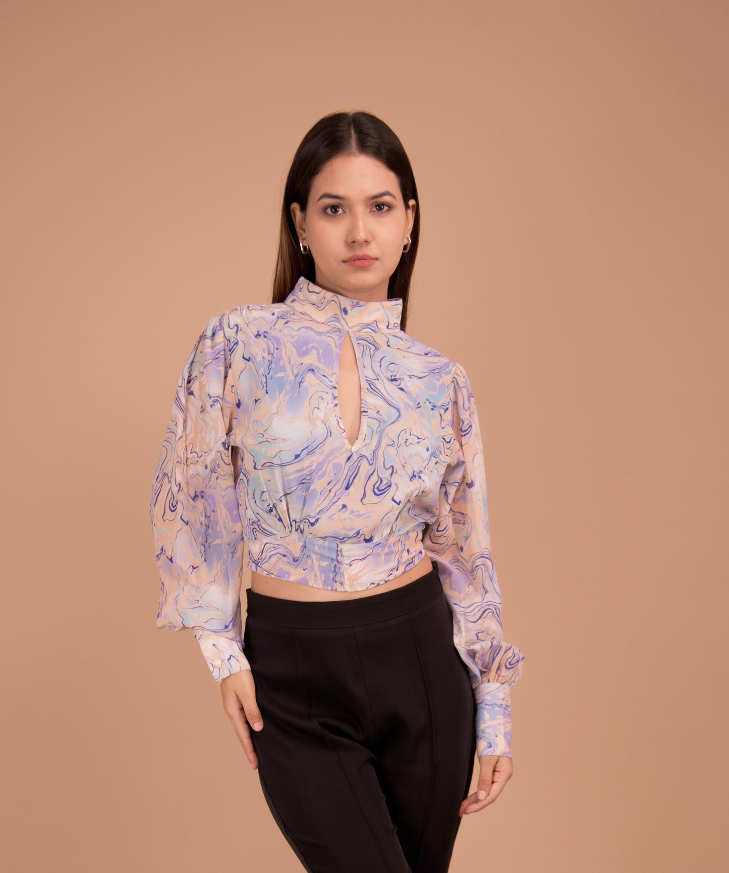 The Marbelé Silk Top