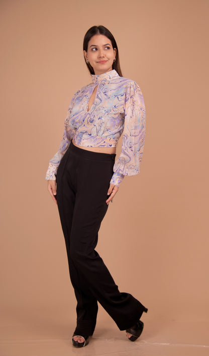 The Marbelé Silk Top