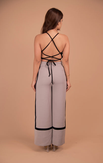The Amara Luxe Crepe Statement Pants