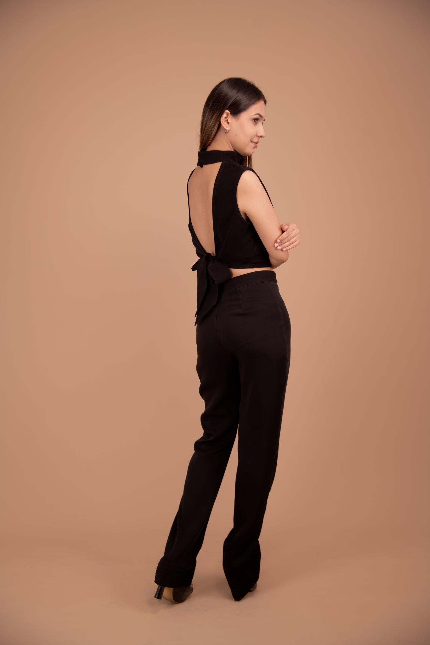 The Midnight Cutout Blouse