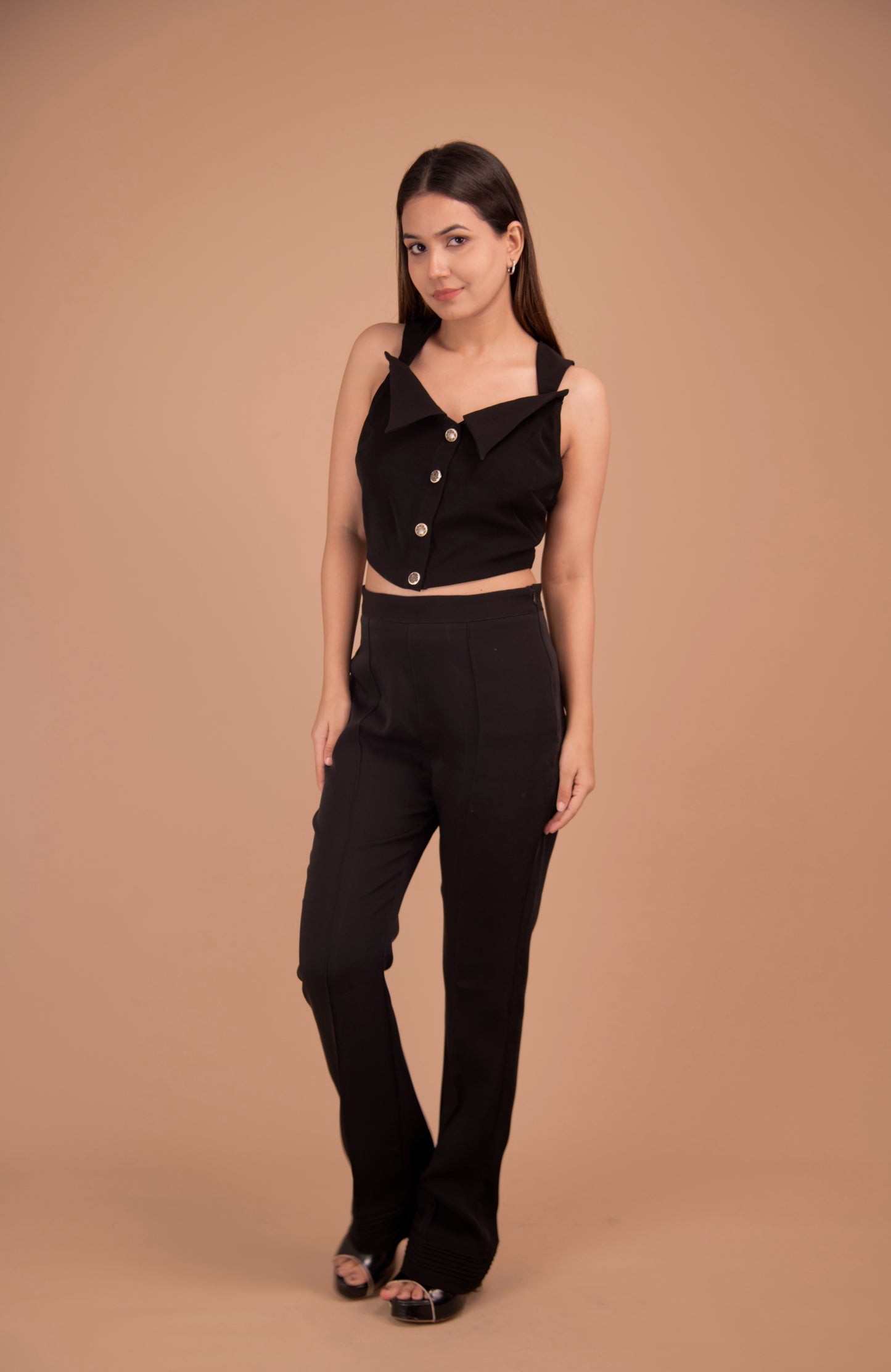 The Valen Buttoned Bustier