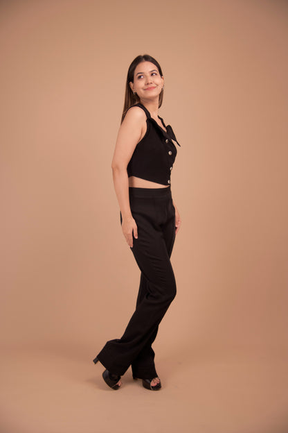 The Valen Buttoned Bustier