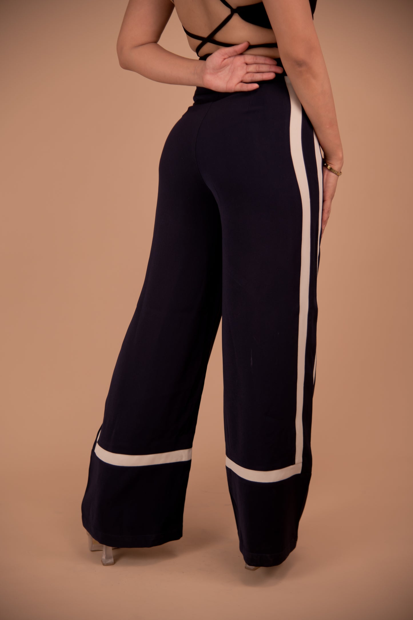 The Amara Luxe Crepe Statement Pants