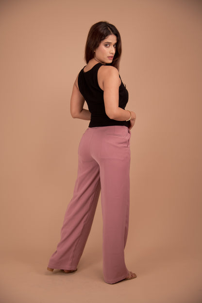 Noir & Mauve – Contemporary Cut-Out Co-Ord Set