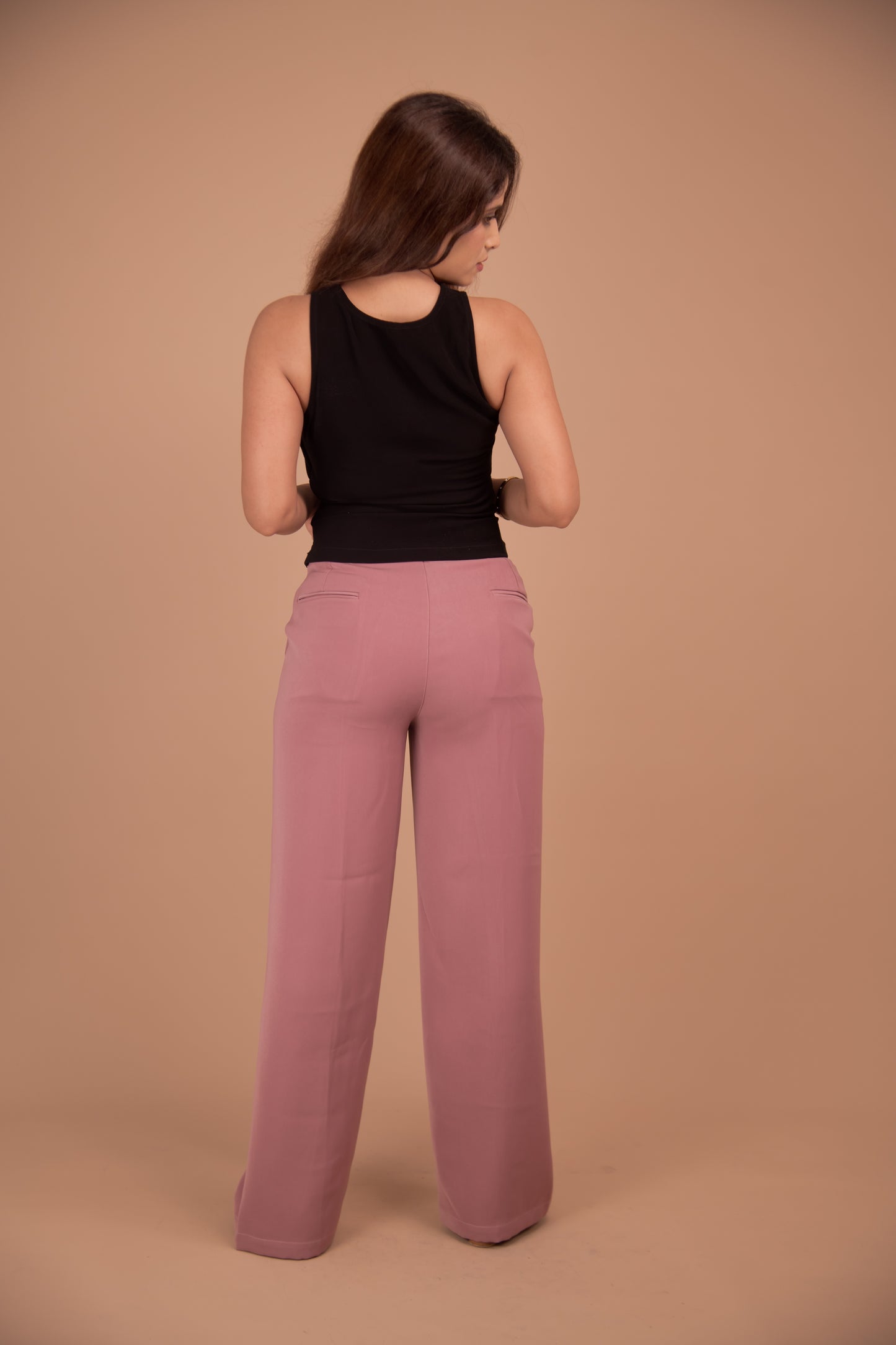 Noir & Mauve – Contemporary Cut-Out Co-Ord Set