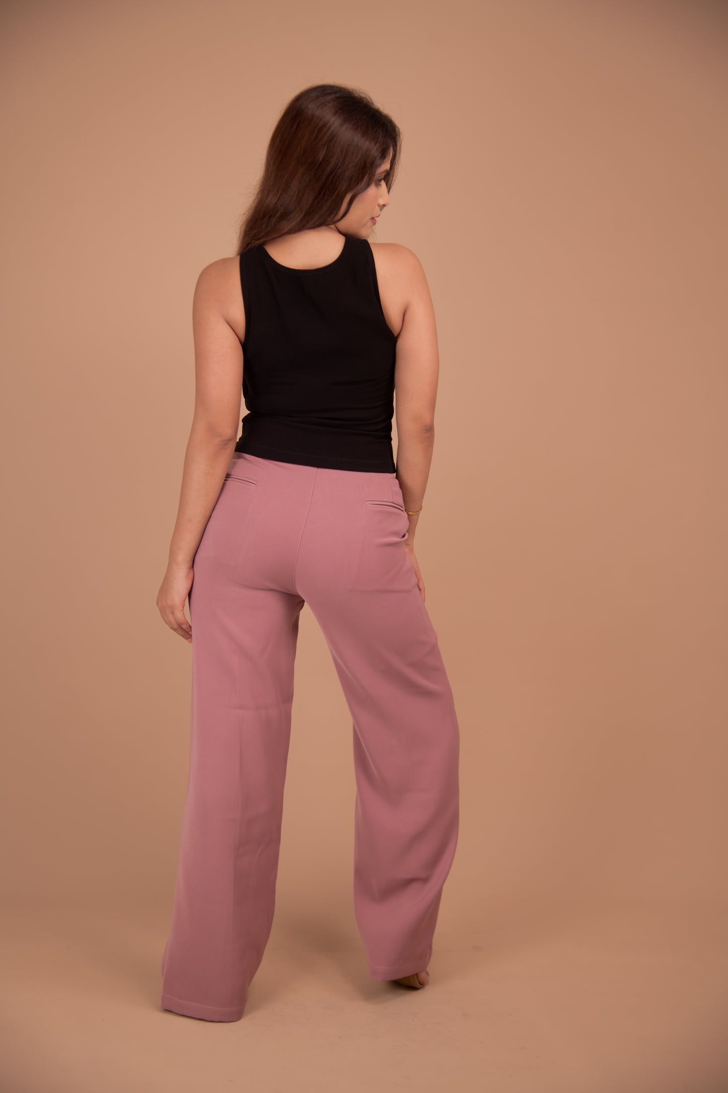 Noir & Mauve – Contemporary Cut-Out Co-Ord Set