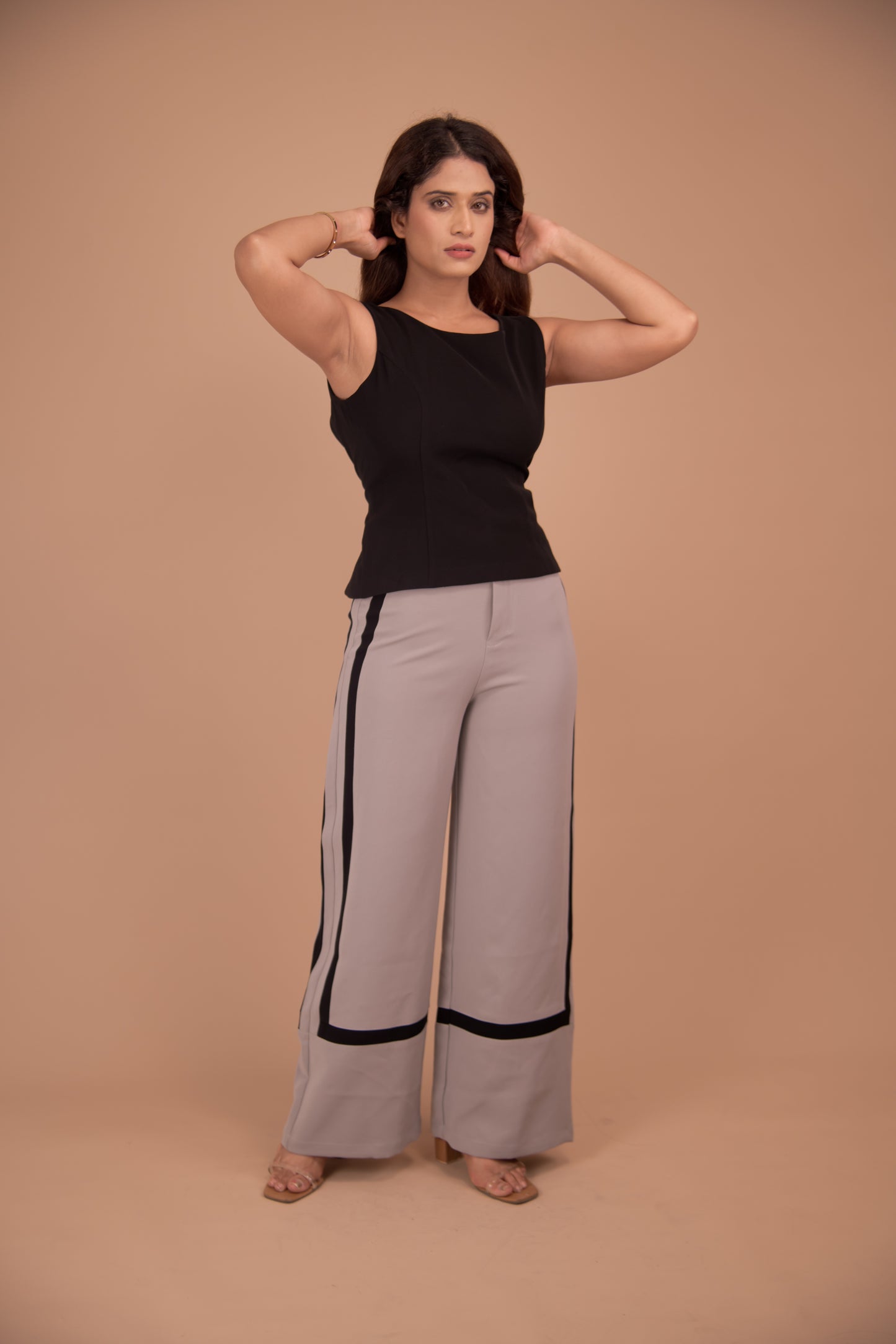 Elysian Noir Crepe Co-ord Set
