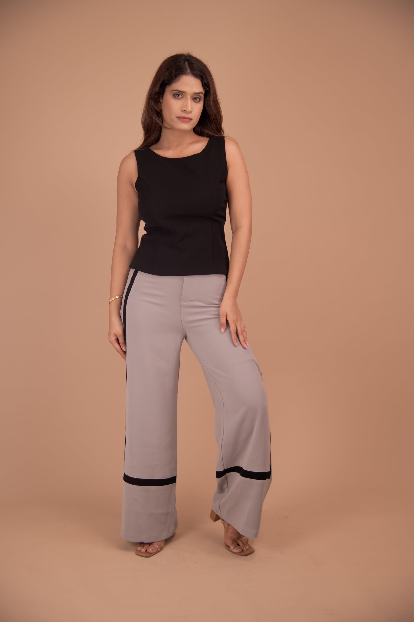 Elysian Noir Crepe Co-ord Set