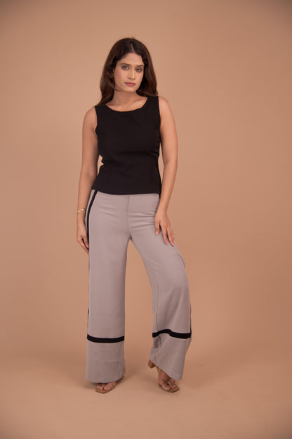 Elysian Noir Crepe Co-ord Set