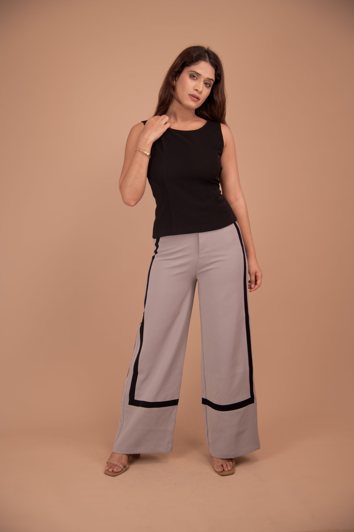 Elysian Noir Crepe Co-ord Set
