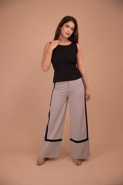 Elysian Noir Crepe Co-ord Set