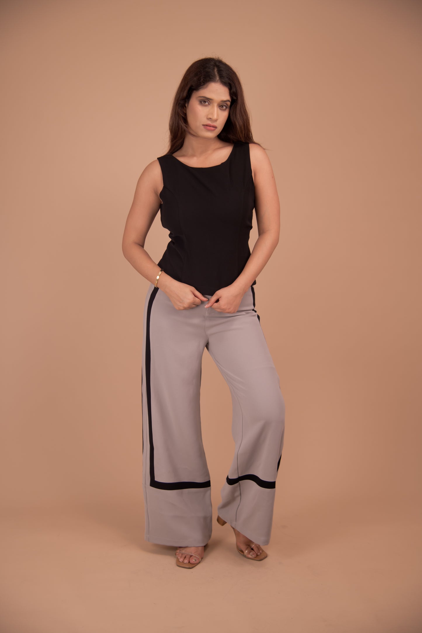 Elysian Noir Crepe Co-ord Set
