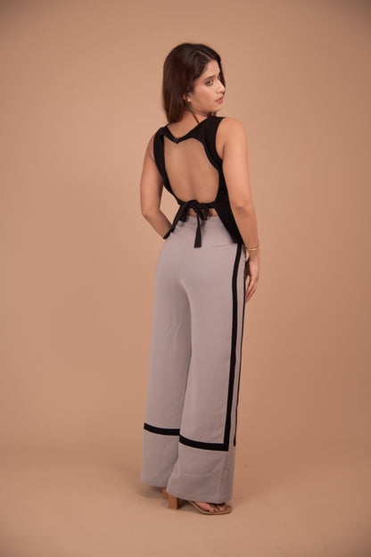 Elysian Noir Crepe Co-ord Set