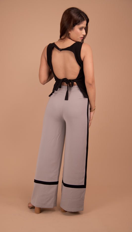 Elysian Noir Crepe Co-ord Set