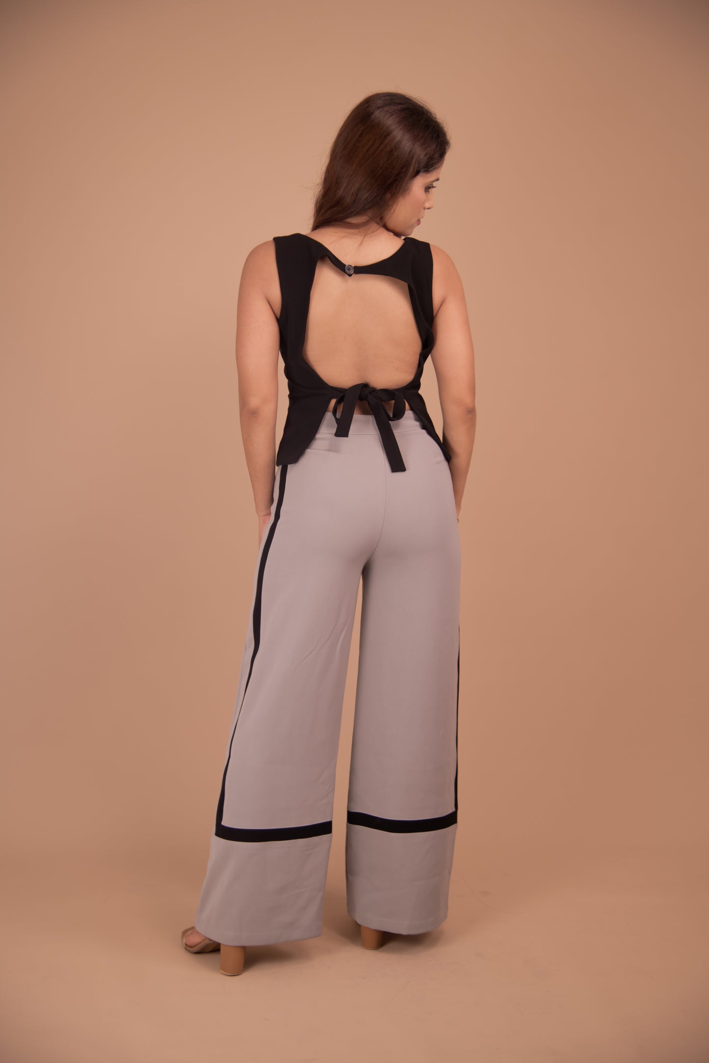 Elysian Noir Crepe Co-ord Set