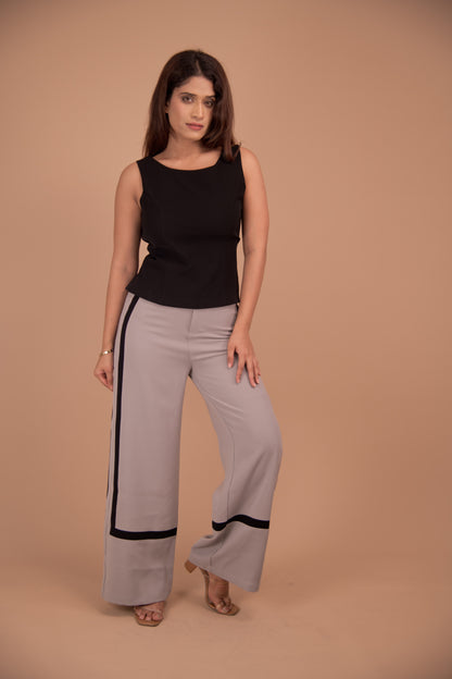 Elysian Noir Crepe Co-ord Set