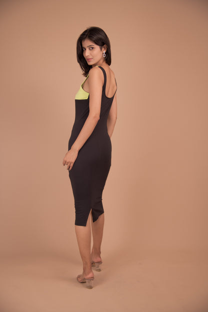 Lumière Cutout Cotton Midi Dress