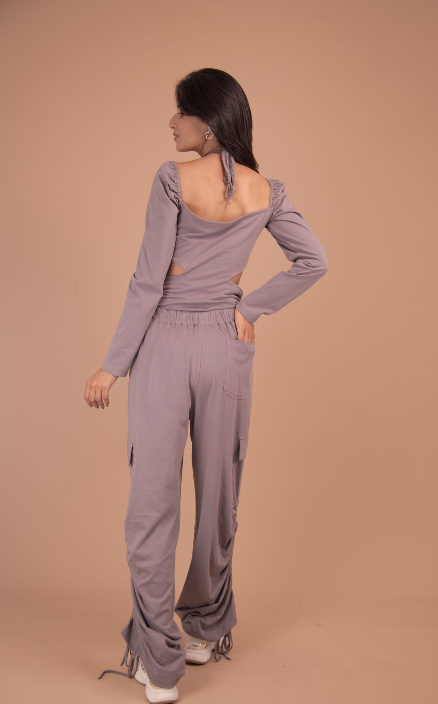 Ethereal Ruche Cotton Bodysuit